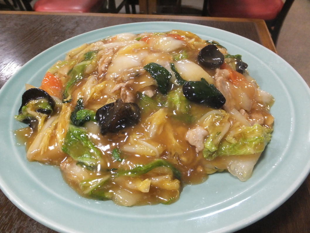 「三八飯店 札幌店」料理 901784 あんかけ焼きそば　￥８００