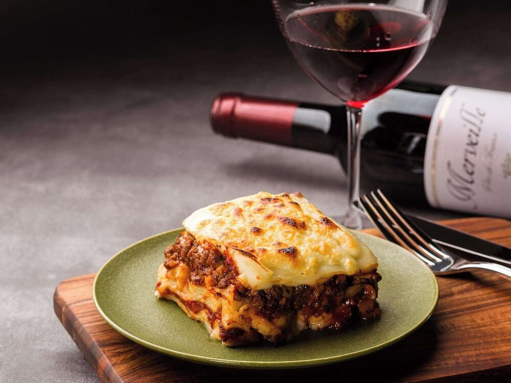 夕食ビュッフェ ラザニア