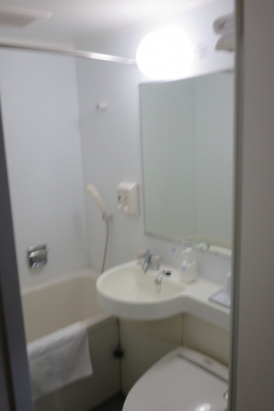 ユニットタイプの浴室・洗面・トイレです。