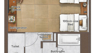 ツインルーム 禁煙