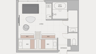 スタンダードバンクwithヘラルボニー 禁煙