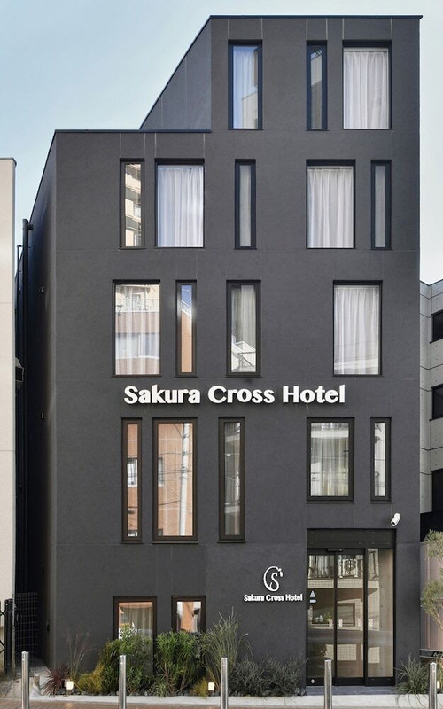 施設の正面