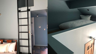 JUNKISSA twin (シングルベッド2台、ロフトシングルマット2枚) 禁煙