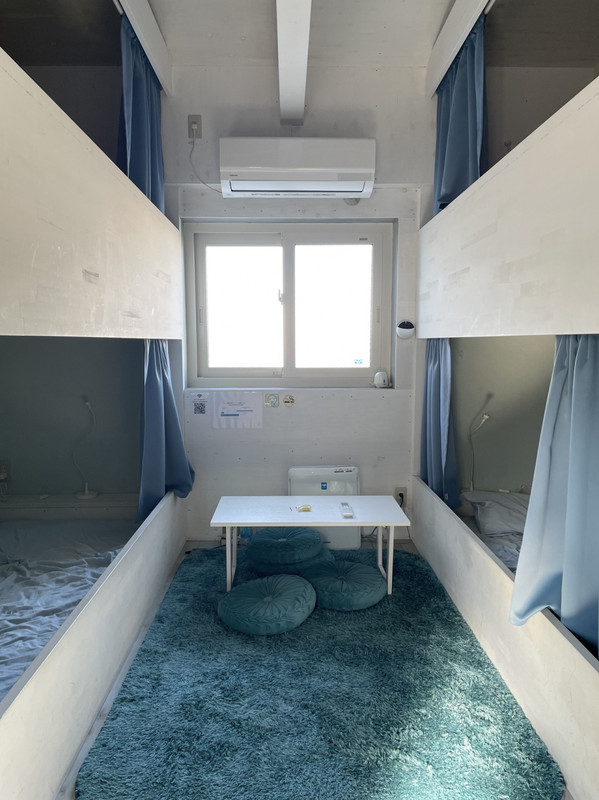 部屋、二人で使用