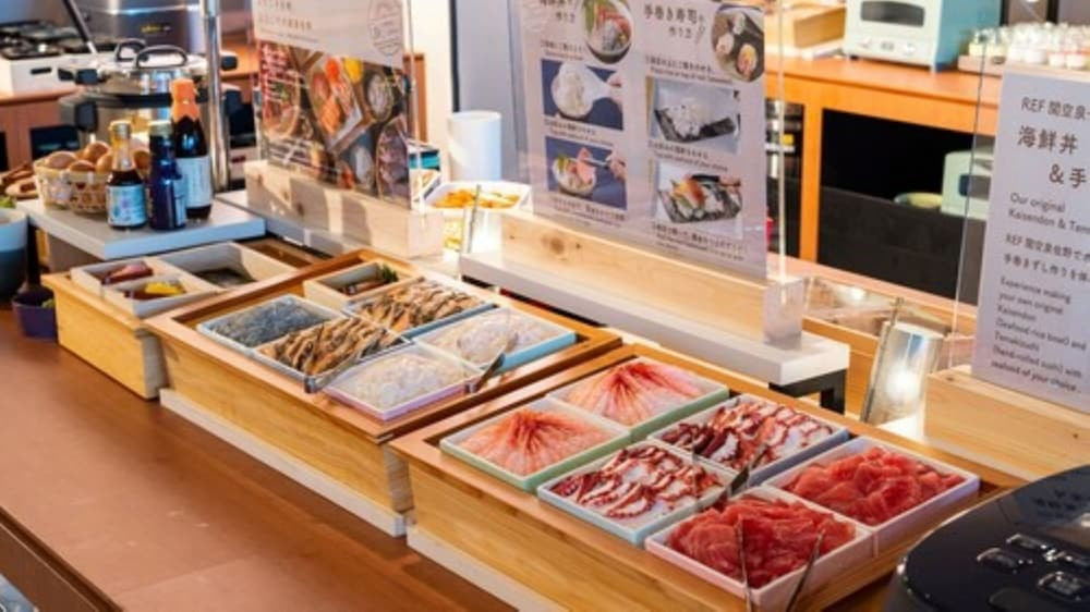 朝食ビュッフェ