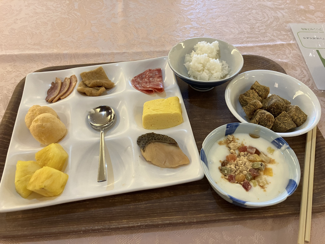 私が選んだ食事です