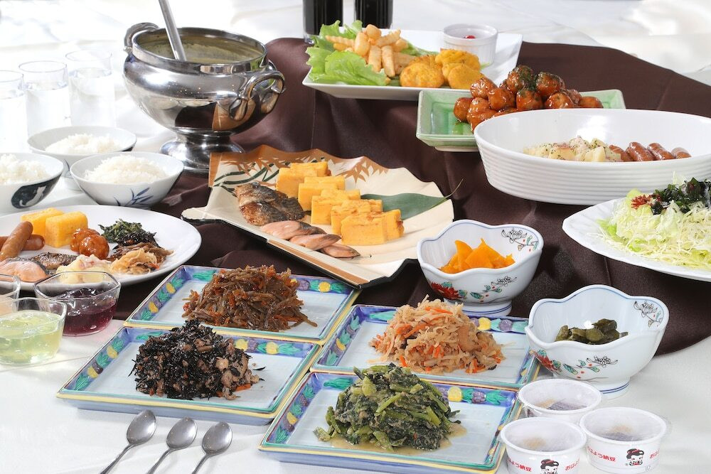 朝食ビュッフェ