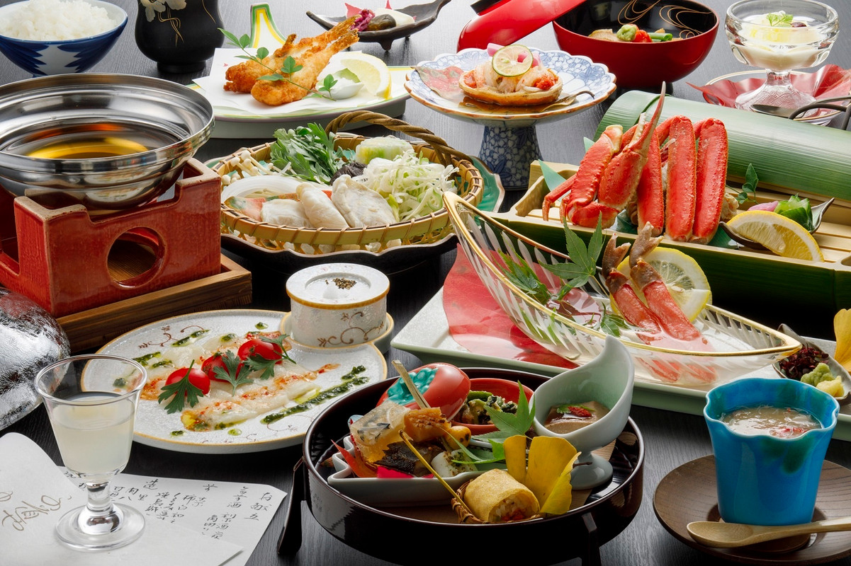 冬季限定 かに・ふぐ会席