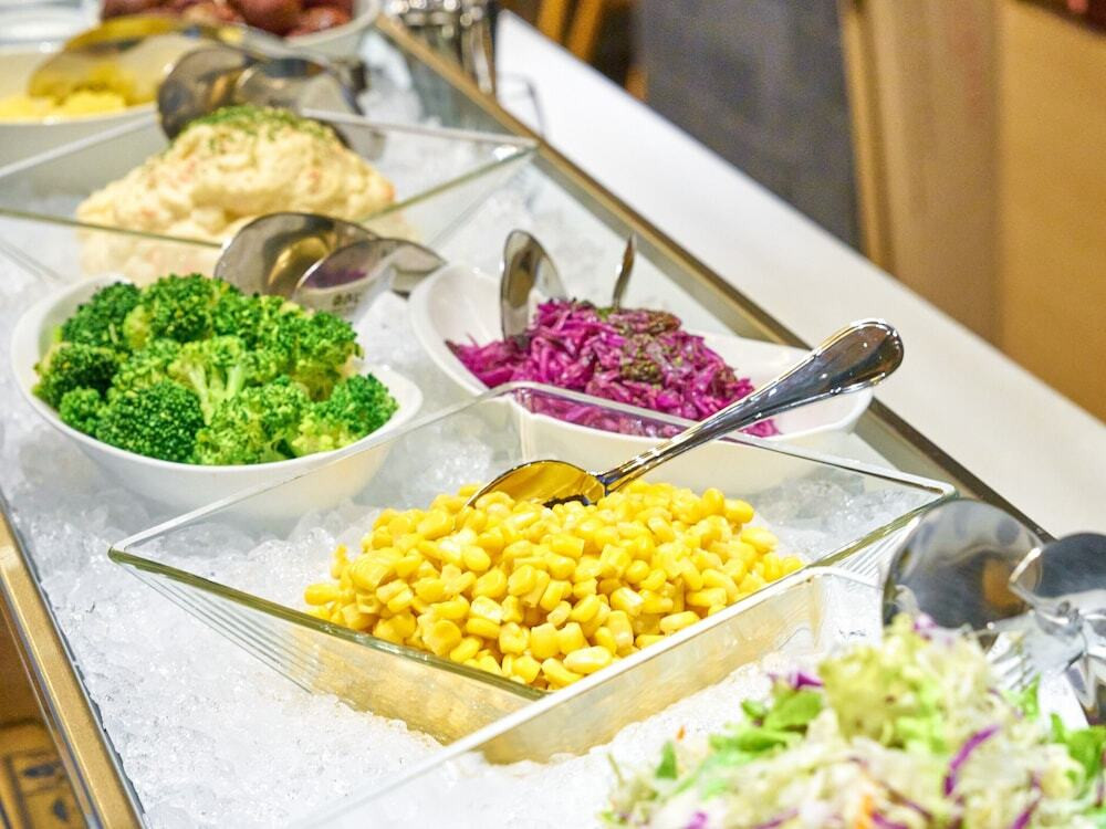 朝食ビュッフェ