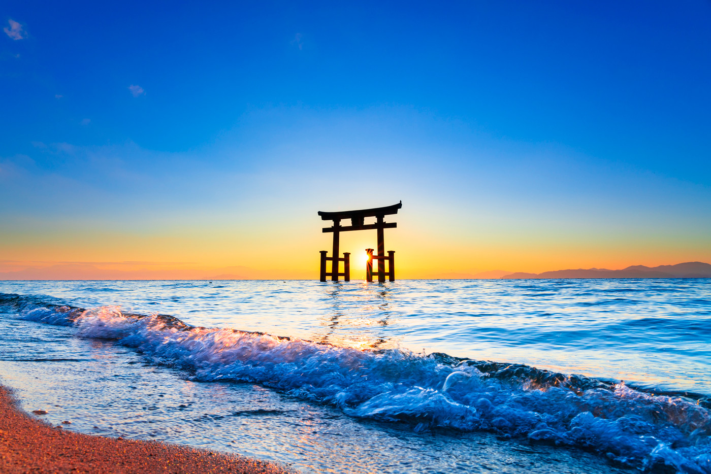 滋賀県　白鬚神社　　