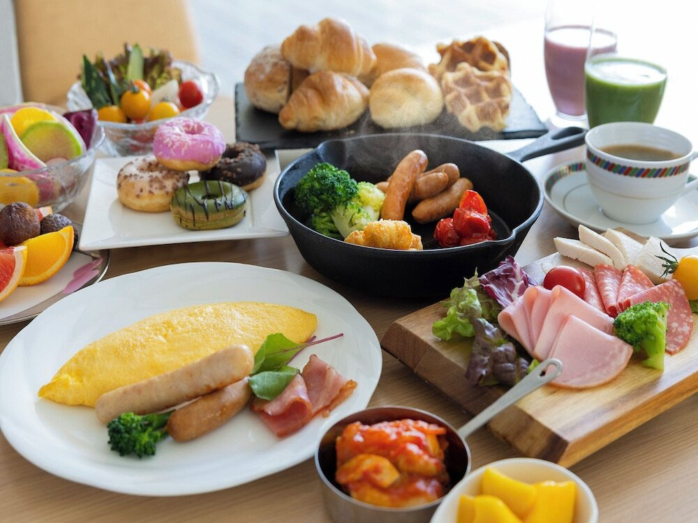 朝食ビュッフェ