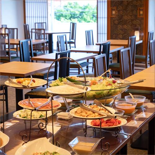 ヘルシーが嬉しい♪
朝食は和食バイキング / 2