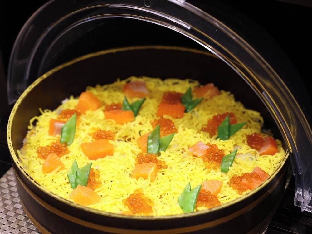 朝食ビュッフェ