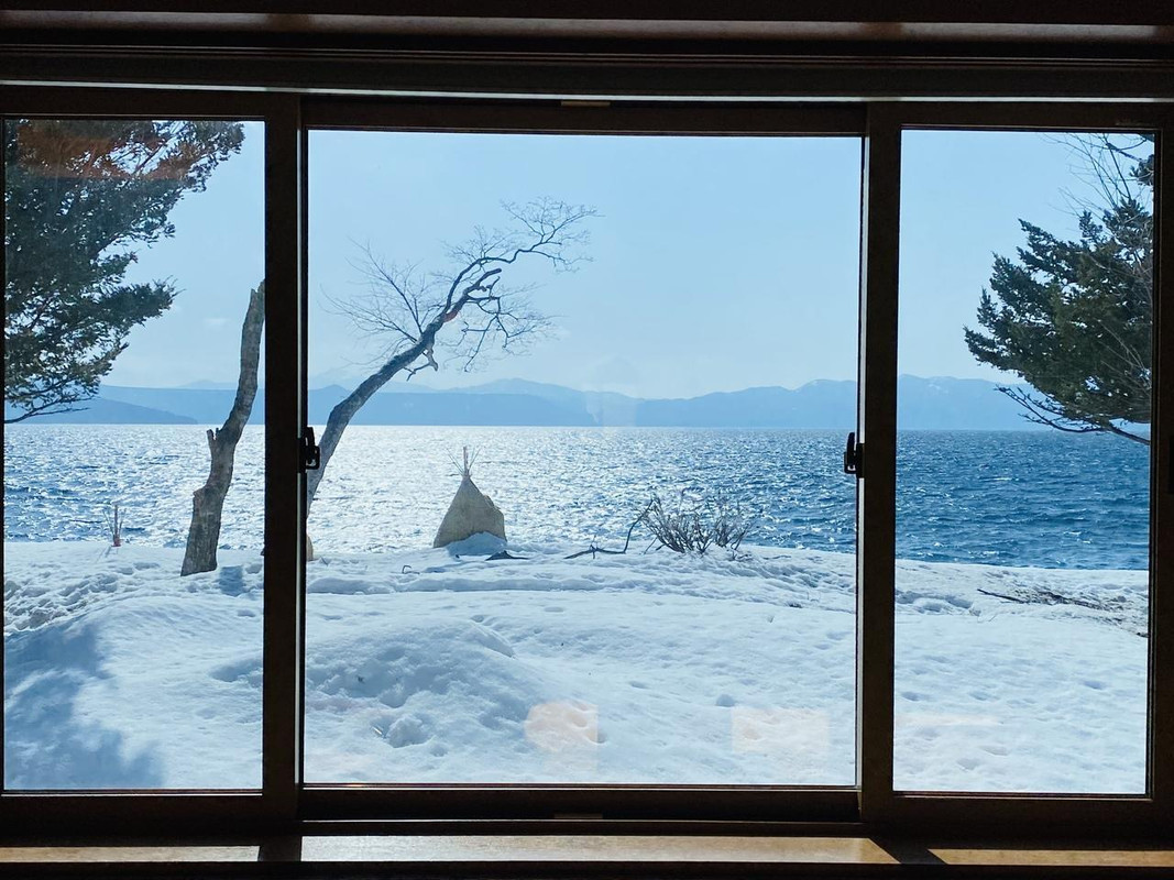 客室の眺望一例／冬