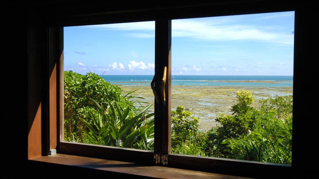 山の茶屋 楽水から見える海 / 2