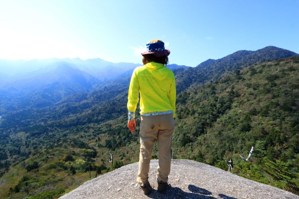 屋外ロック クライミング