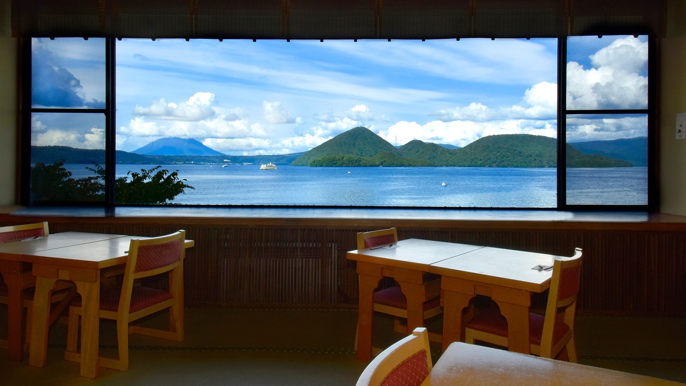 火山の地形変動でできた島とレイクビューをご覧あれ！3490176