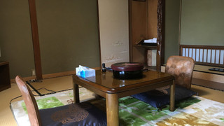 和室スタンダードルーム　共用バスルーム　ガーデンビュー