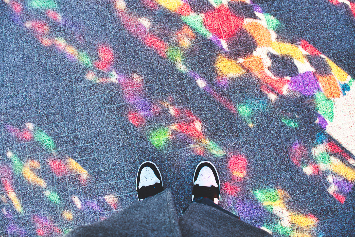 京セラ美術館のステンドグラス