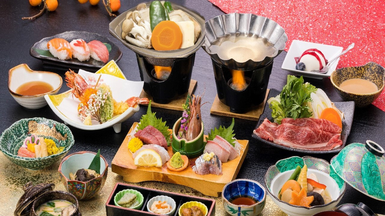 「天の川」コースなど3つプランから選べる夕食、オリジナルメニュー「あほう鍋」も別途用意◎4038078