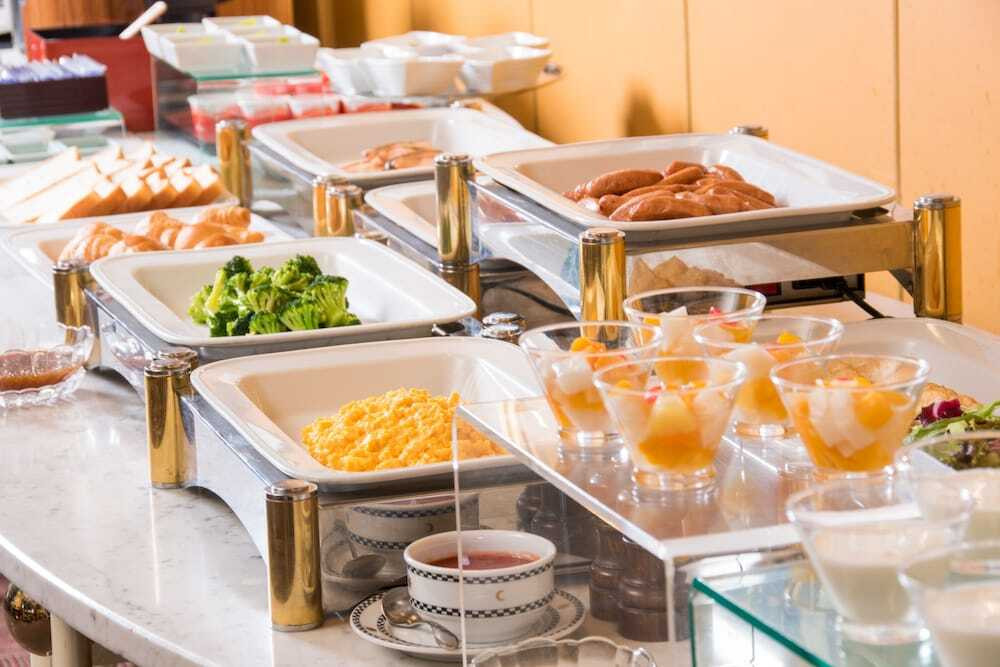 朝食ビュッフェ