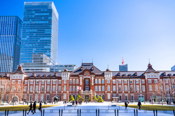 《Tokyo》Tokyo Station and Marunouchi Cityscape