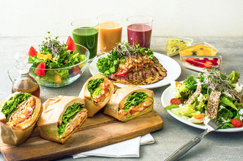「Bon Vivant sandwich」料理 1182550 ヘルシーを意識した彩り豊かな商品。