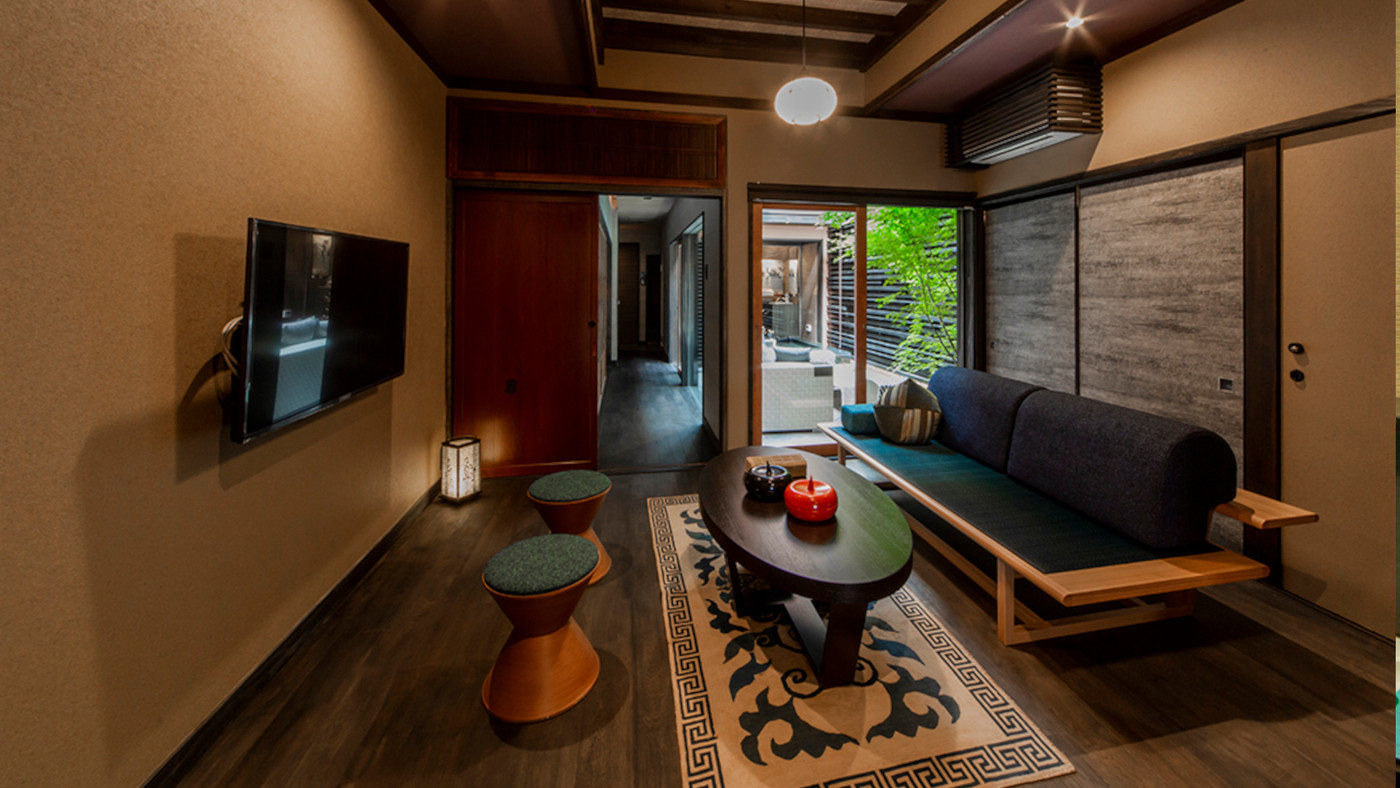 露天風呂付のスタイリッシュな古民家一棟貸しの宿4088523