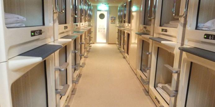 サウナ&カプセルホテル ウェルビー栄(愛知県 カプセルホテル) / 1