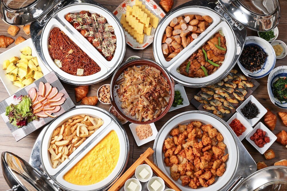 朝食ビュッフェ