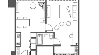 エグゼクティブ ルーム 1 ベッドルーム