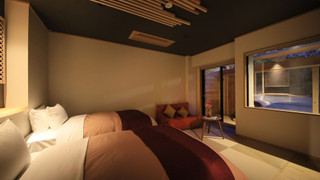 [別館] 温泉半露天風呂付きツイン (禁煙)