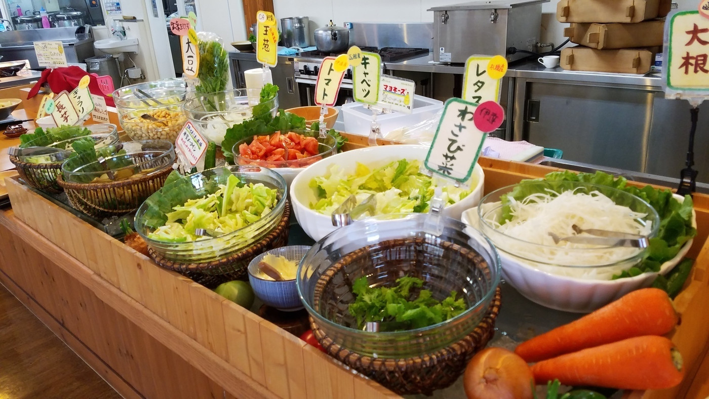 「くるるの杜 農村レストラン」料理 782901 野菜がいっぱいです。