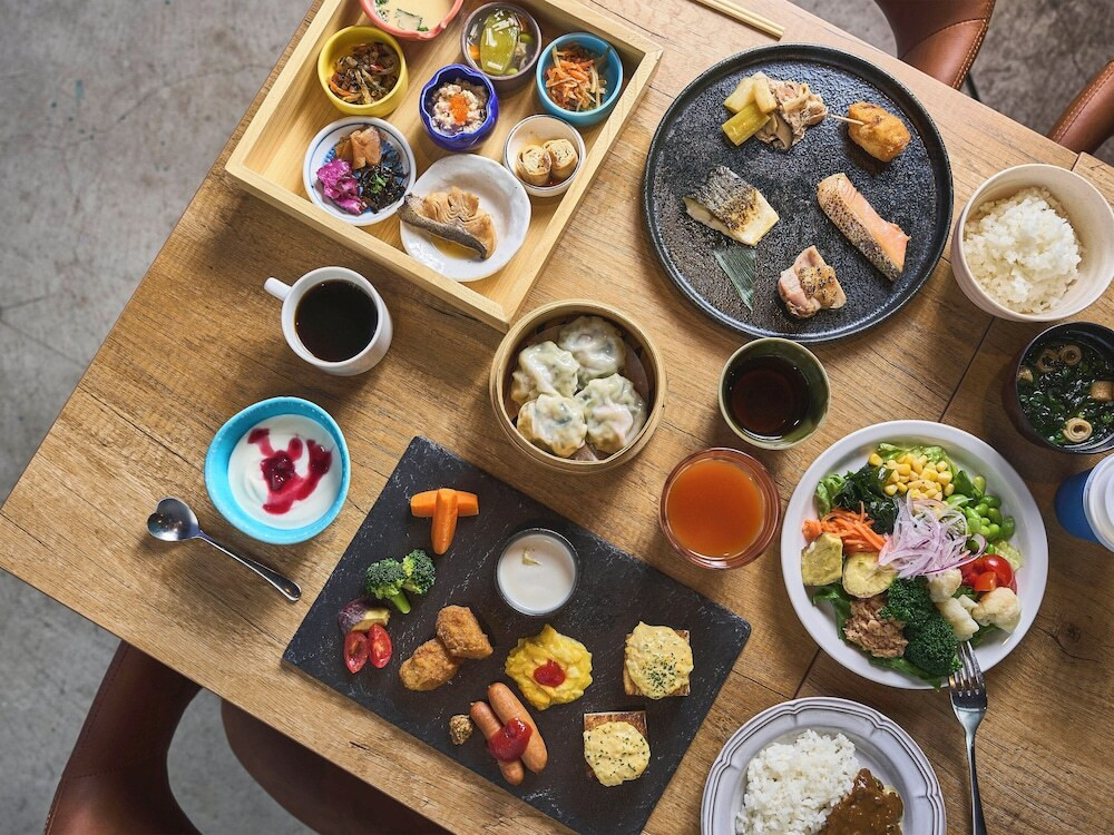 朝食ビュッフェ