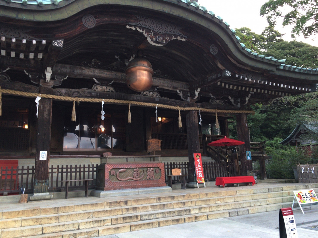歩いていける距離に筑波山神社がありますよ。