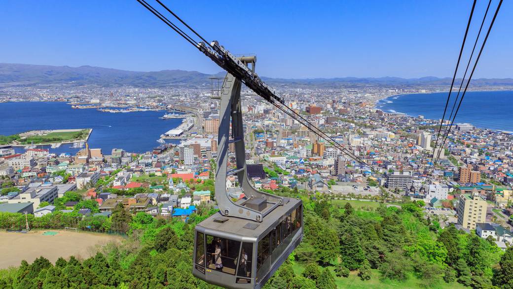 函館山のロープウェイ / 2