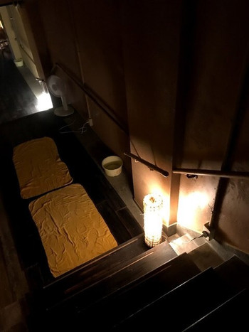 「宝巌堂」 その他 88902950 下の湯に下る階段