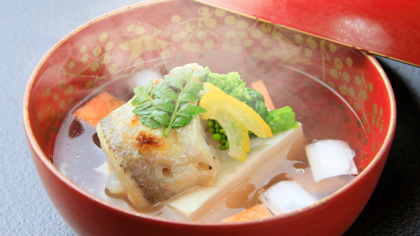 夕食／椀物一例