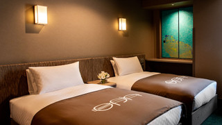 クラシック ツインルーム シングルベッド 2 台 禁煙 専用バスルーム