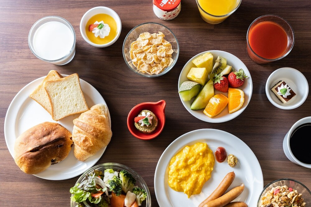 朝食ビュッフェ