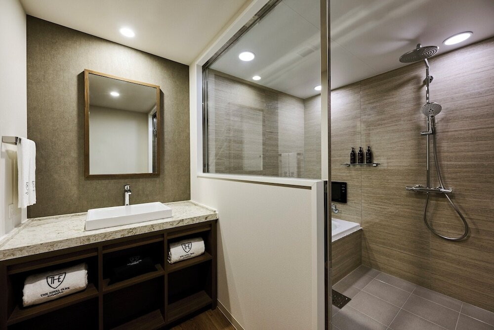 コーナーデラックスツインのバスルーム