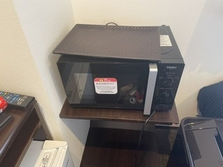 室内備え付けのレンジ