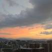夕刻の空