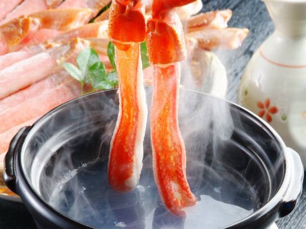 料理一例 かにしゃぶ / 3