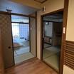 今回の部屋は、二間の和室。川側の部屋です。