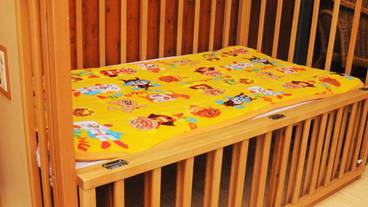 脱衣場のベビーベッド / 8