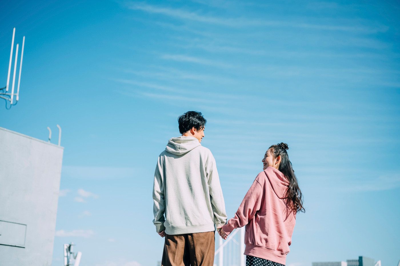 仲良しのカップル