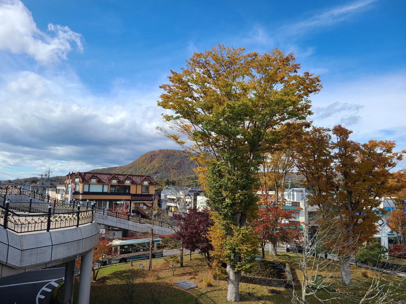 街風景 軽井沢