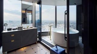 ジュニア ダブルルーム キングベッド 1 台 コーナー