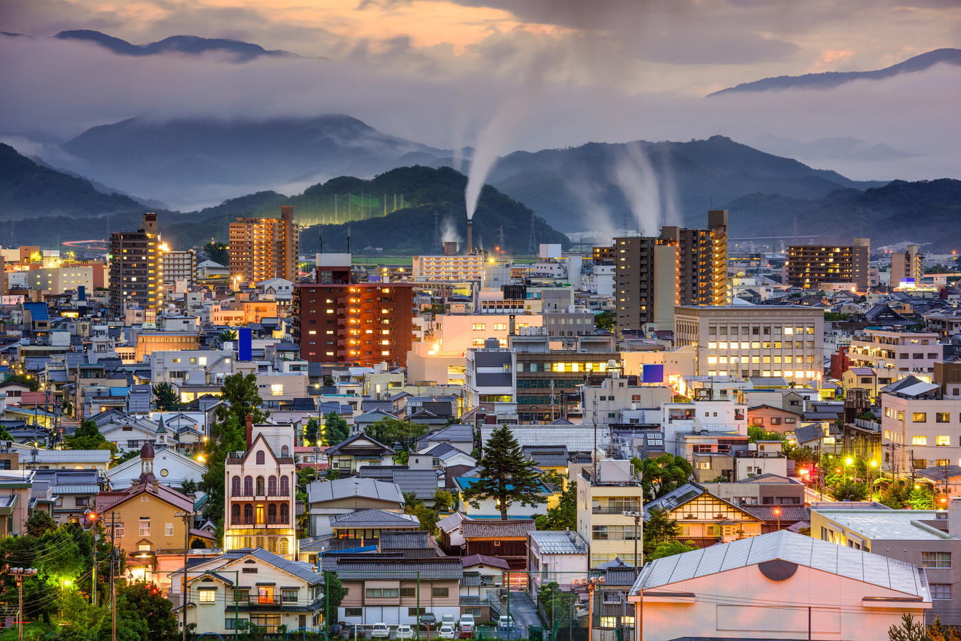 Tottori, Japan Skyline